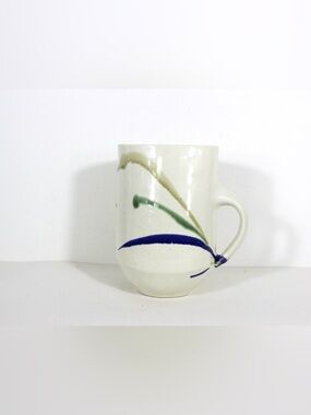 Vintage Studio Pottery Pitcher Milk Bag Holder Jug Vase
